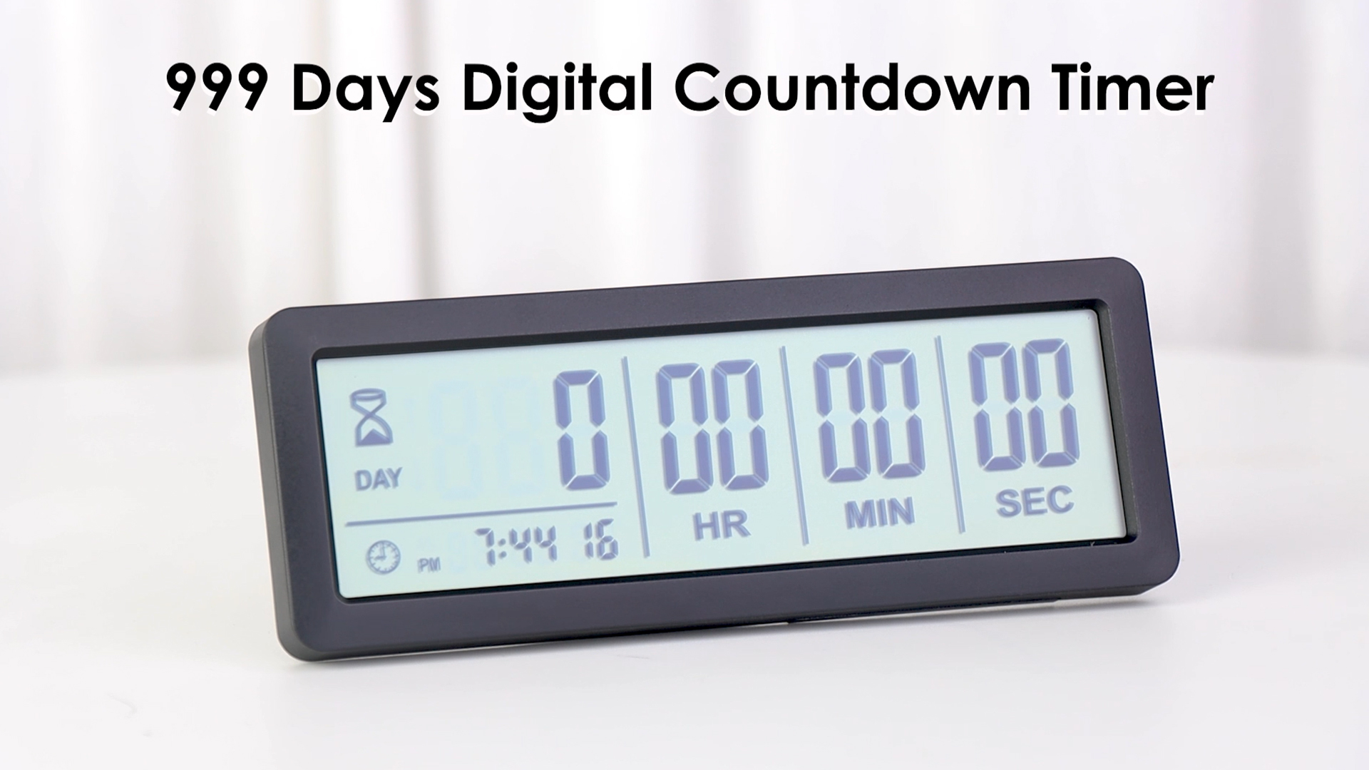 999 Days Digital Countdown Days Timer 
